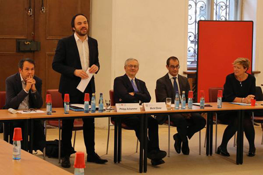 Discussion Luther,-Achammer,-Ebner,-Aberer,-Defant